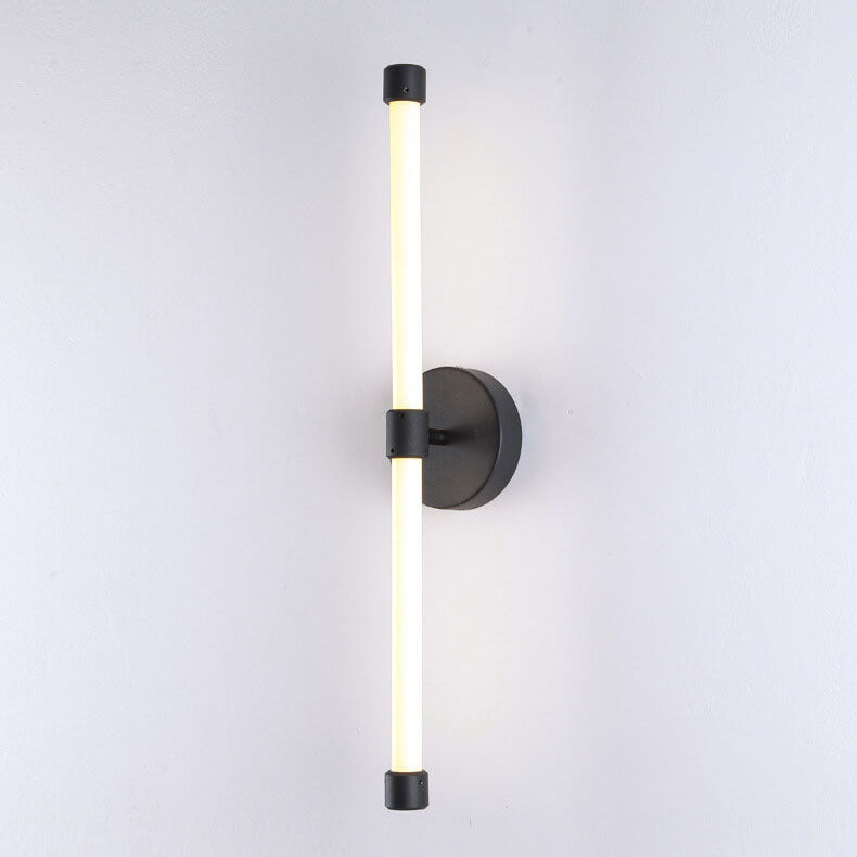 Lumiglo - Moderne minimalistische röhrenförmige LED-Wandlampe aus Acryl