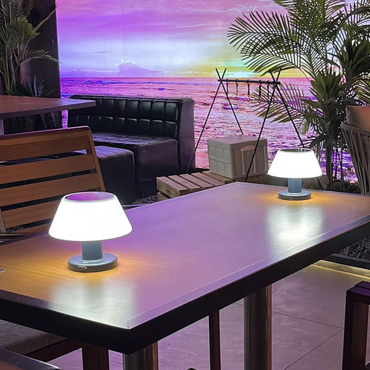 SunCharge - Drahtlose Solar-Tischlampe mit Ladefunktion