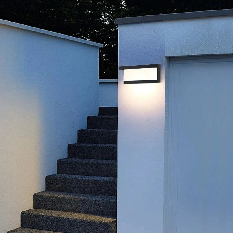 HorizonShine - Umweltfreundliche Wasserdichte LED Wandleuchte für den Außenbereich