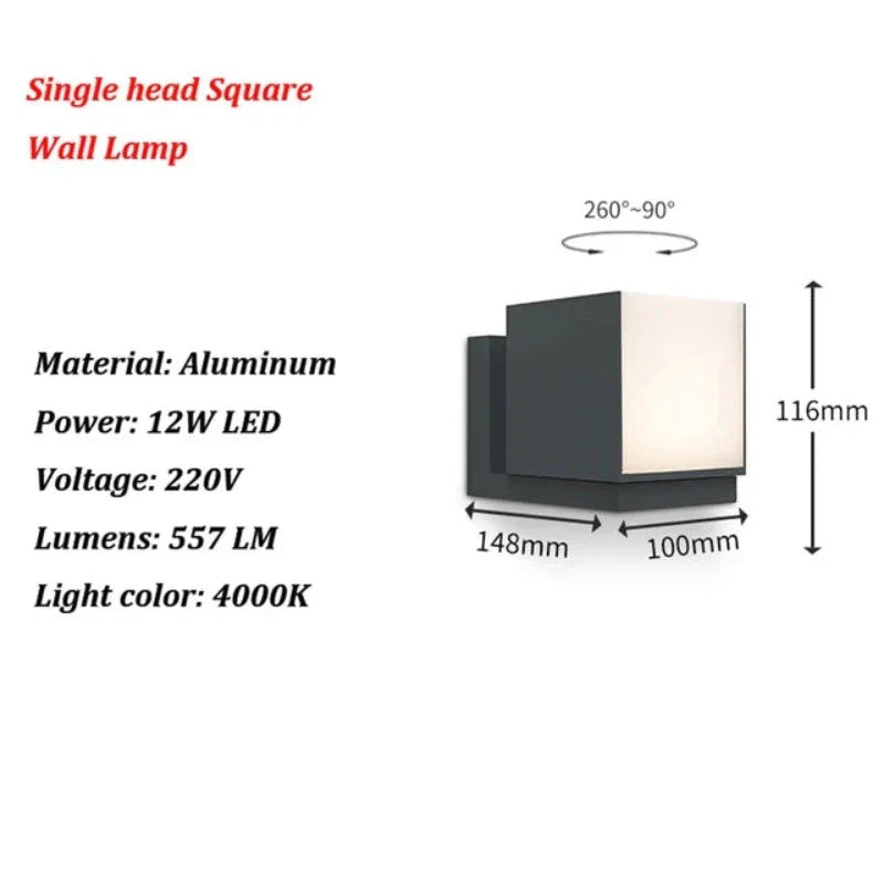 PathGlow - Elegante Moderne LED Außenwandleuchte