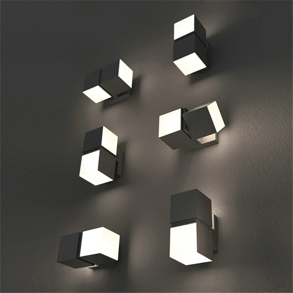 GlowGuard - Moderne LED-Wandlampe für Außenbereiche
