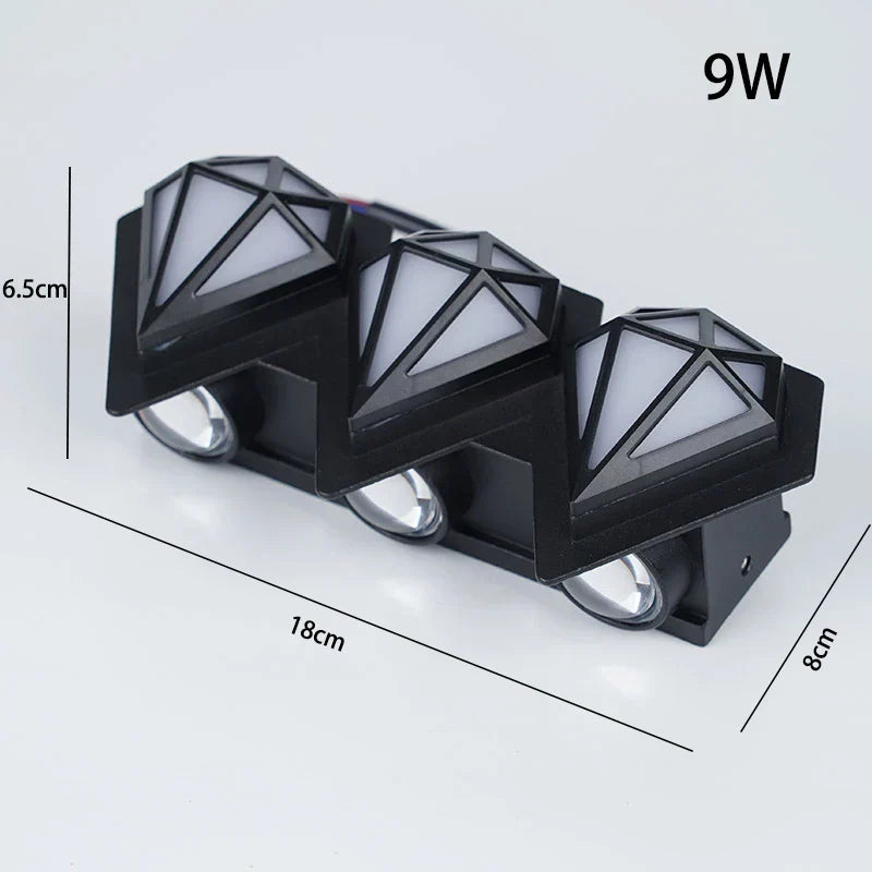 HydroBright - Wasserdichte Außenwandleuchten für ein strahlendes Gartenlicht