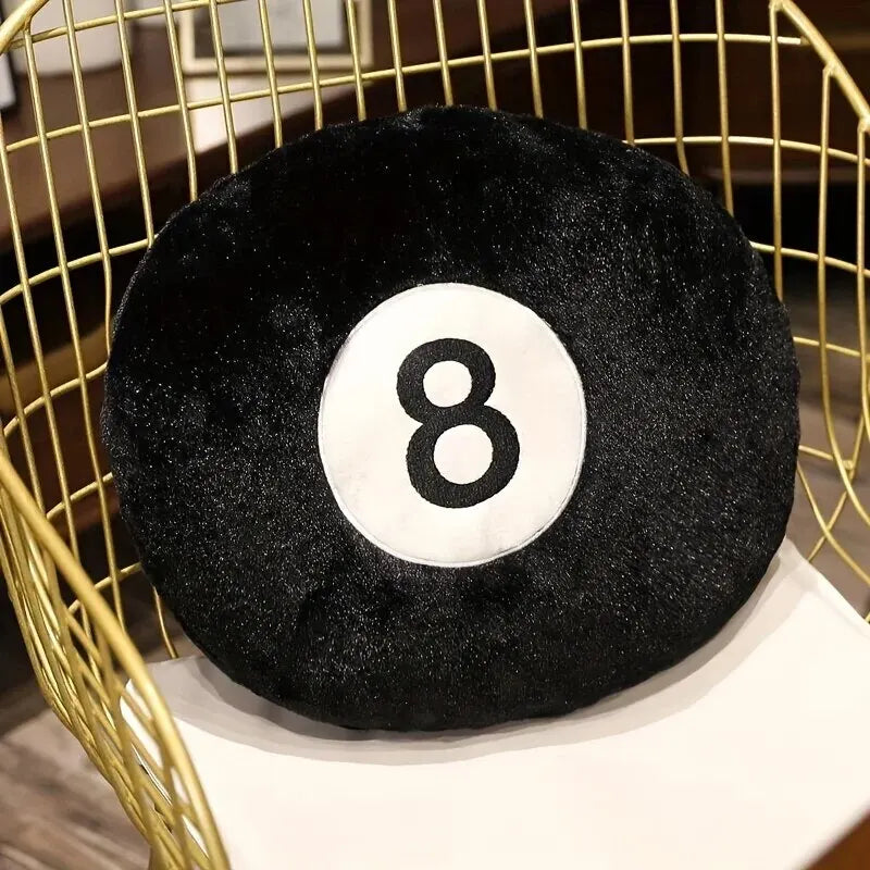 Pablo – 8-Ball-Thema Kissen für Billardfans mit Stil und Komfort