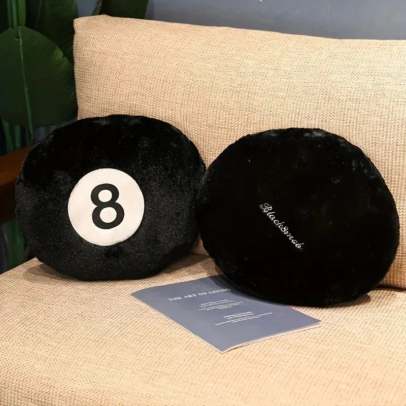 Pablo – 8-Ball-Thema Kissen für Billardfans mit Stil und Komfort