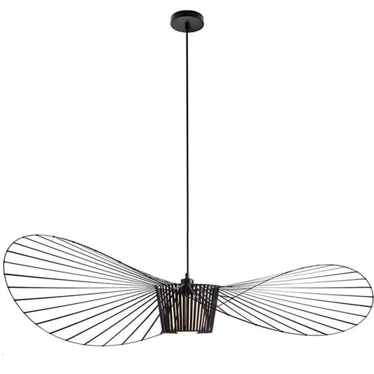 LumaShade Pendant Light – Stylish Hanging Lamp with Hat Shade Design