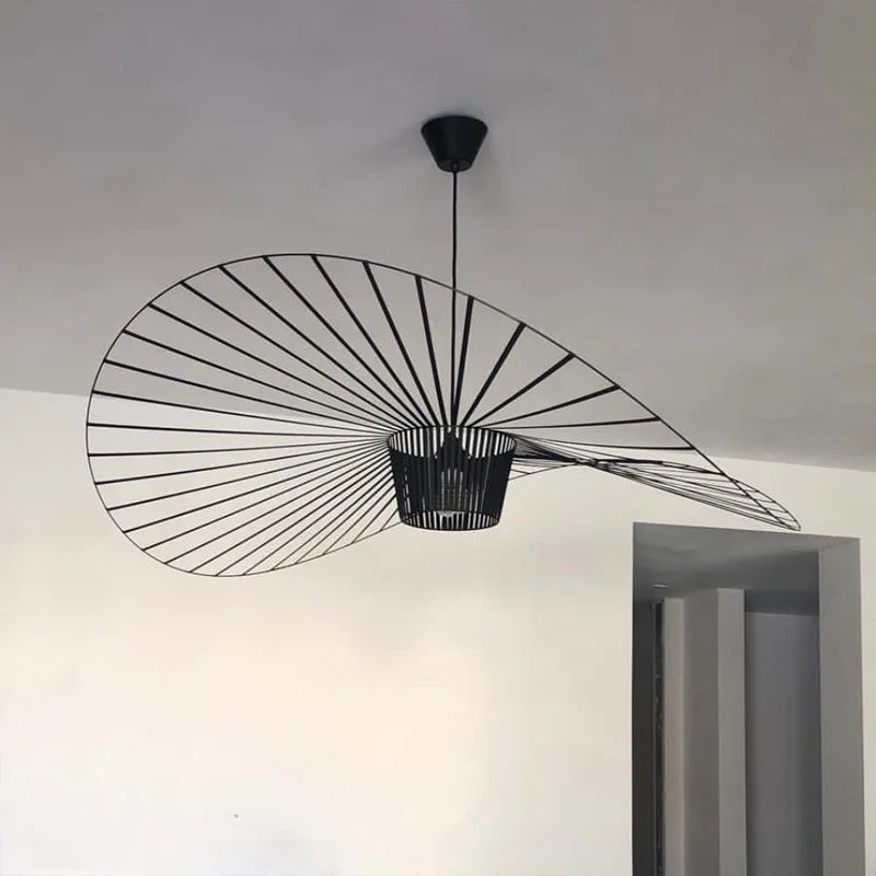LumaShade Pendant Light – Stylish Hanging Lamp with Hat Shade Design