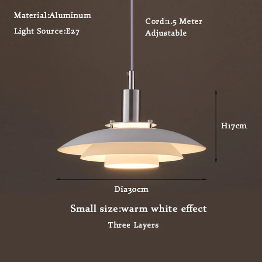 Woodora - Pendant lamp made of natural wood with modern design – Dimmable and available in various sizes