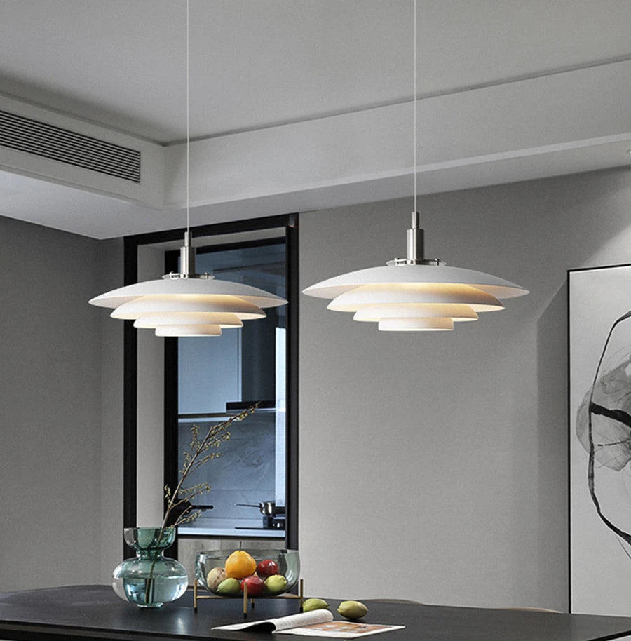 Woodora - Pendant lamp made of natural wood with modern design – Dimmable and available in various sizes