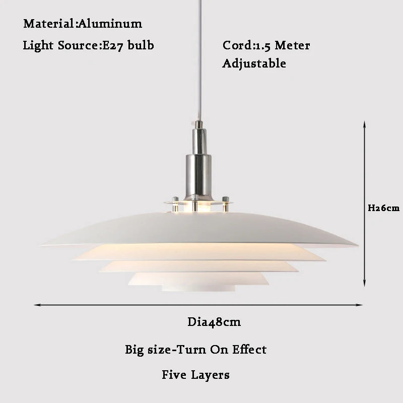 Woodora - Pendant lamp made of natural wood with modern design – Dimmable and available in various sizes