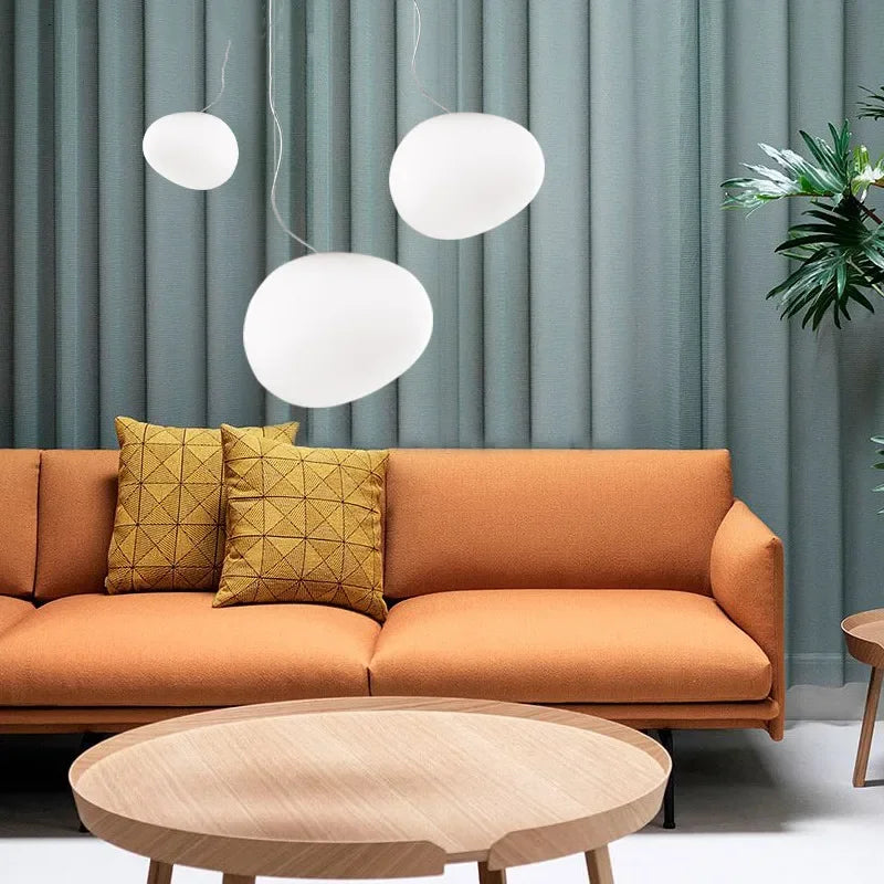 LumaSfera - Round Pendant Light made of Glass