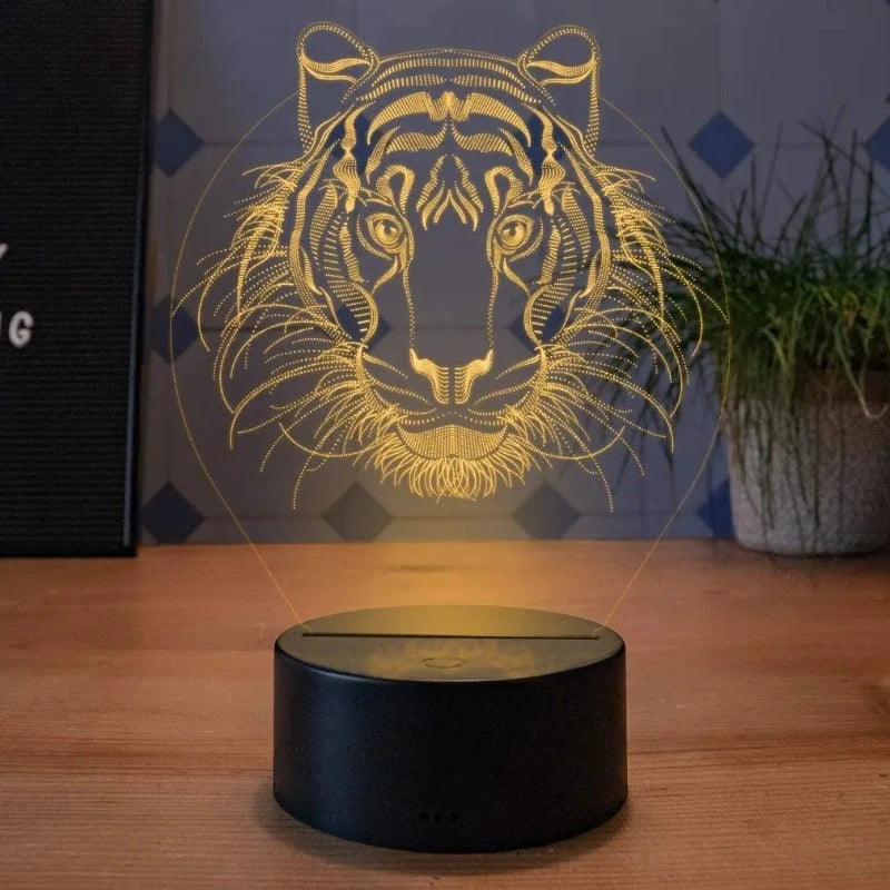 Ravina – Tischlampe mit optischer Illusion für faszinierende Effekte