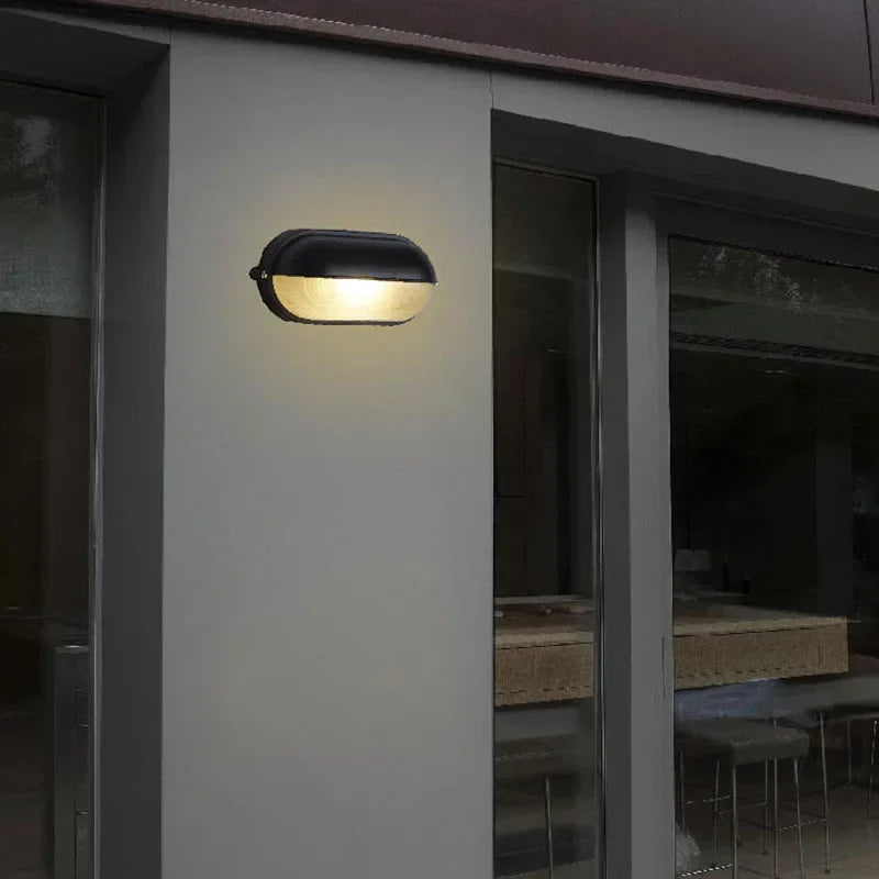 Stilvolle Stählerne Wasserdichte Wandlampe für Industrielles Design