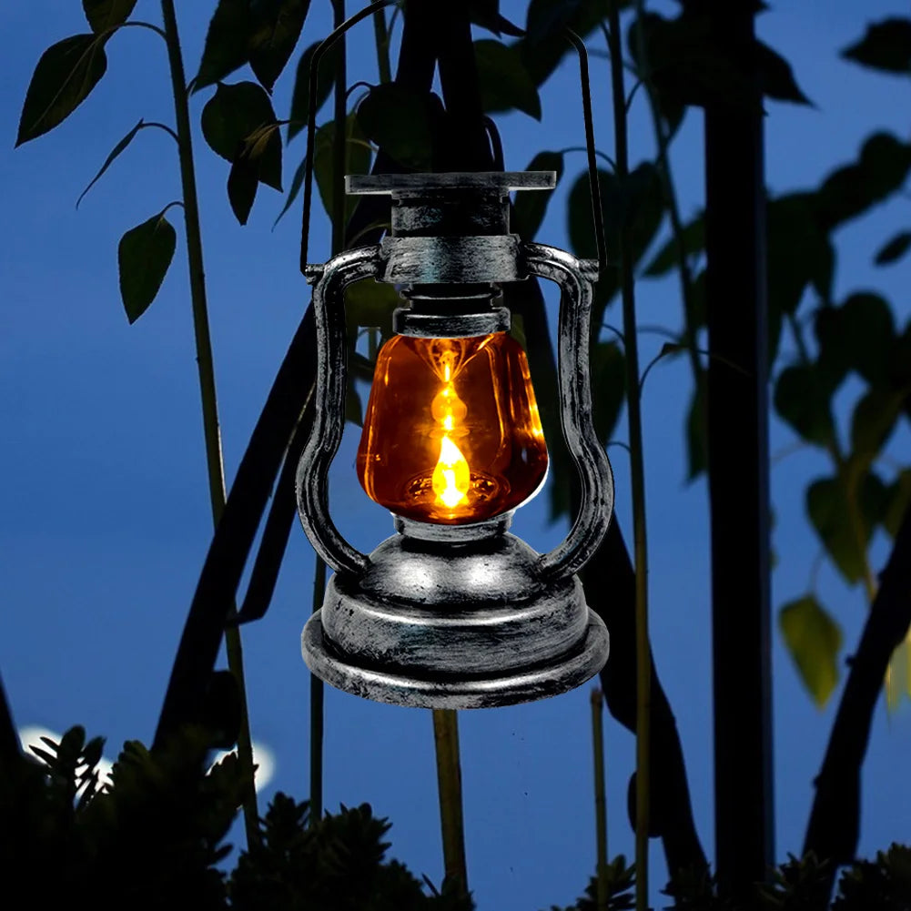 Charmante Vintage Öl-Lampe - Rustikales Dekorationsstück