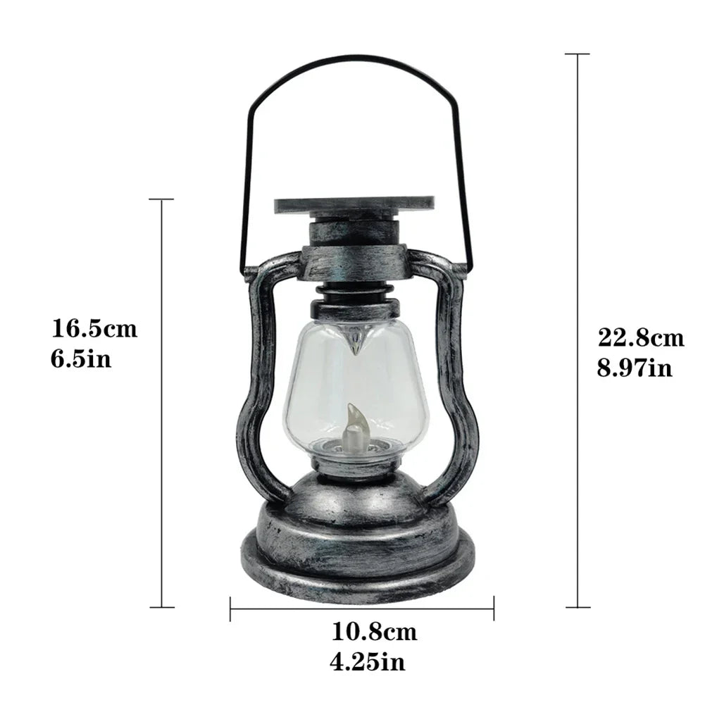Charmante Vintage Öl-Lampe - Rustikales Dekorationsstück