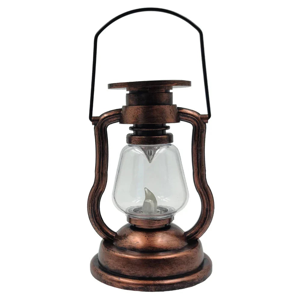 Charmante Vintage Öl-Lampe - Rustikales Dekorationsstück