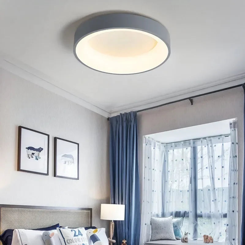 Nordora - Round LED Ceiling Light in Nordic Design