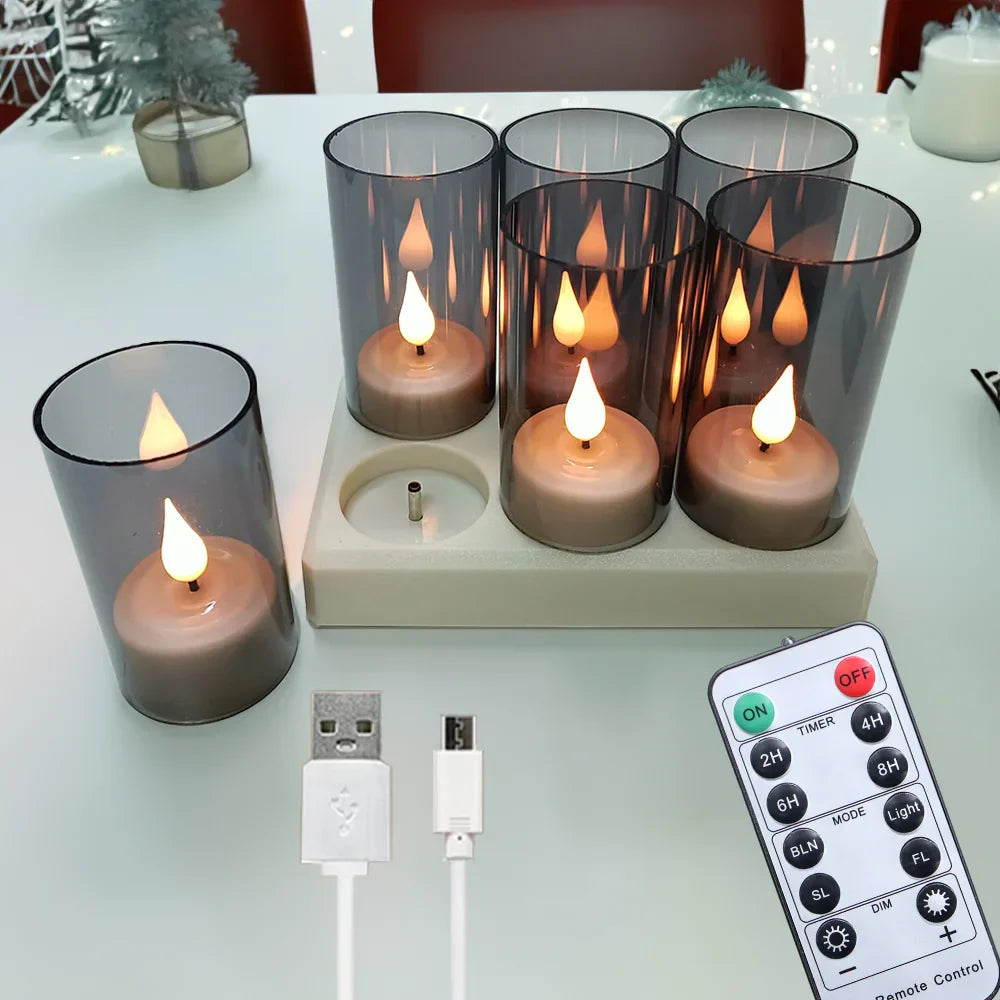 Flickerflex - Flammenlose Flackernde Kerzen für Dekoration