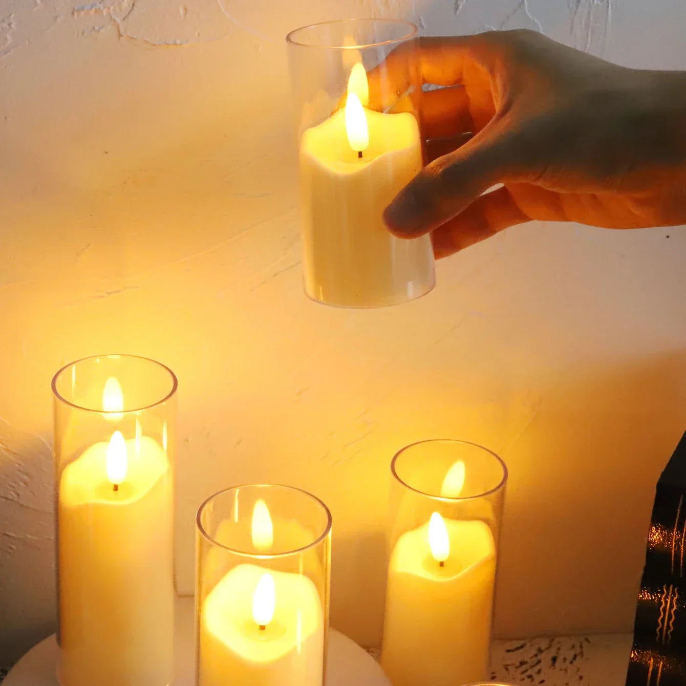 Auraflame - Flammlosen Elektrischen Kerzen aus Acryl