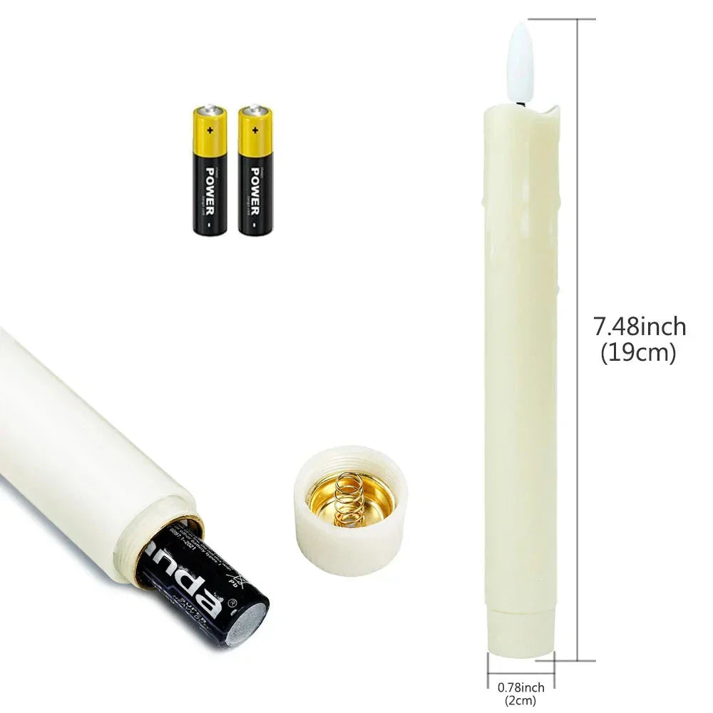 Taperflame – Flammenlose 3D-LED-Kerzen