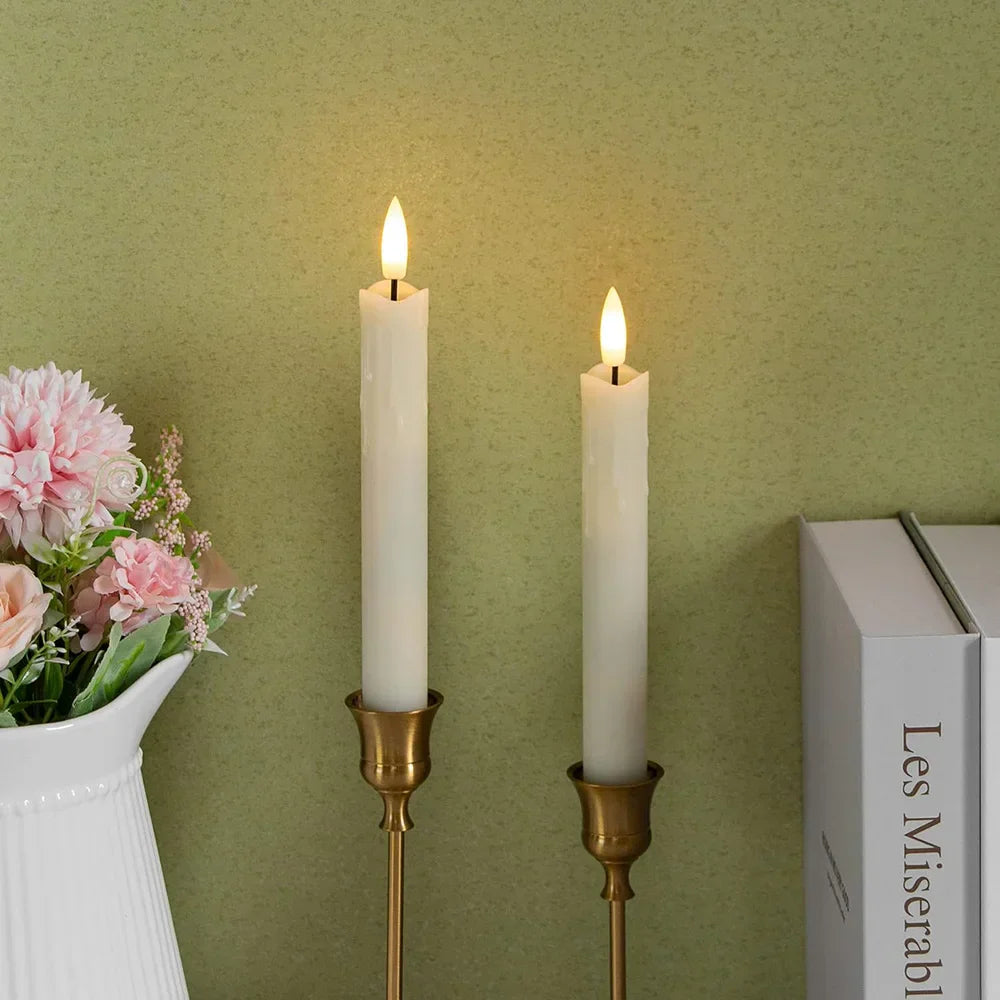 Taperflame – Flammenlose 3D-LED-Kerzen