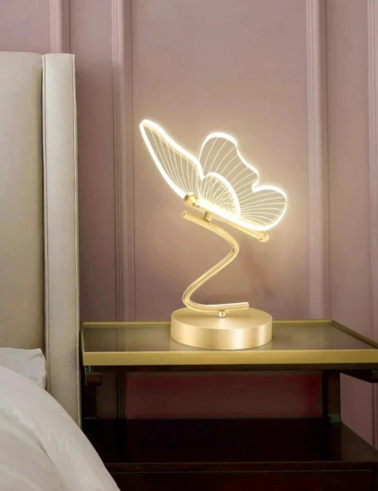 LichtVlinder - Moderne & Luxus Schmetterling Tischlampe