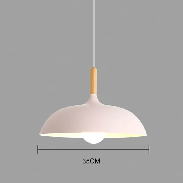 Skandiva - Scandinavian LED ceiling light made of oak