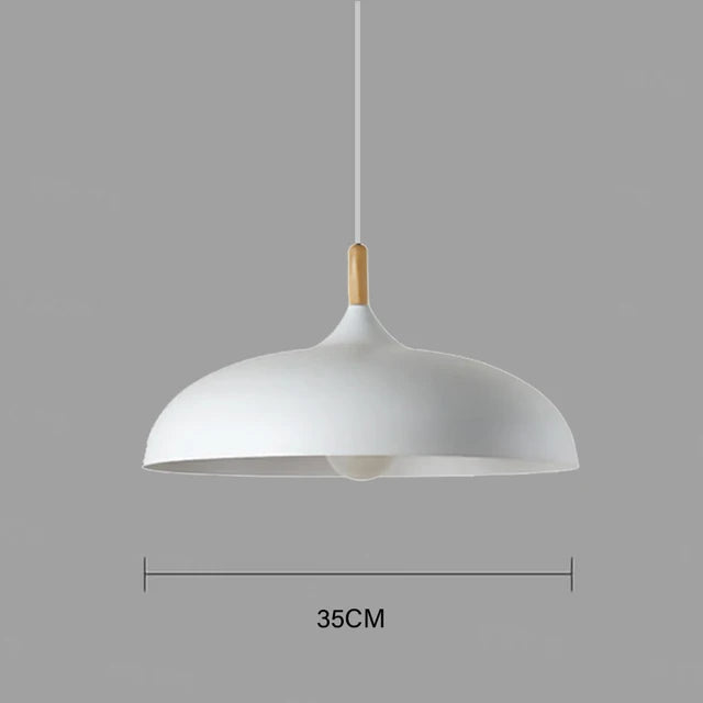 Skandiva - Scandinavian LED ceiling light made of oak