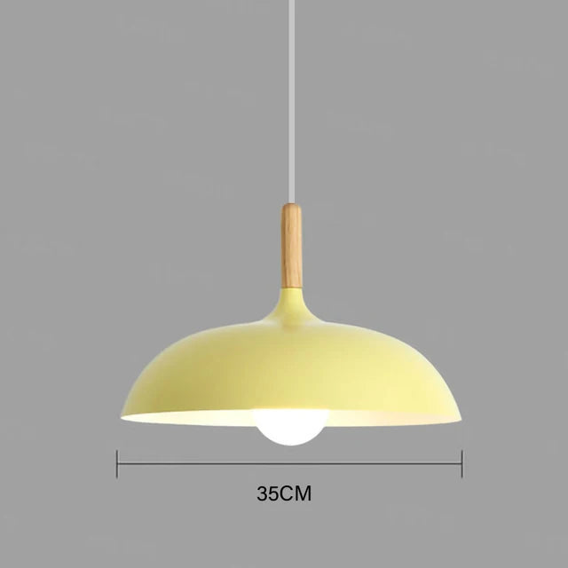 Skandiva - Scandinavian LED ceiling light made of oak