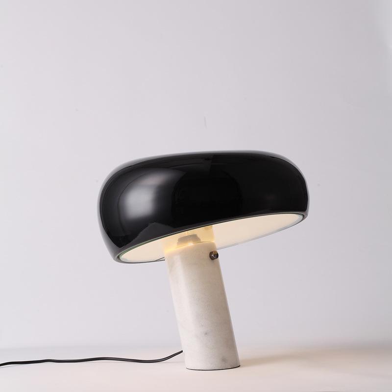 StoneGlow - Decorative Marble Table Lamp, where elegance and warmth meet
