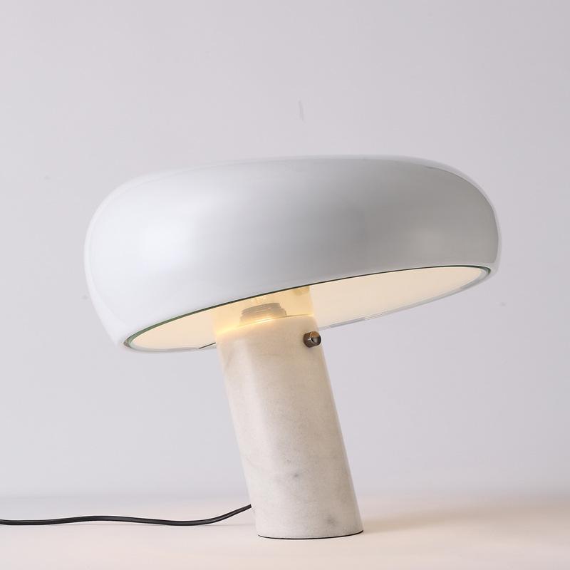 StoneGlow - Decorative Marble Table Lamp, where elegance and warmth meet