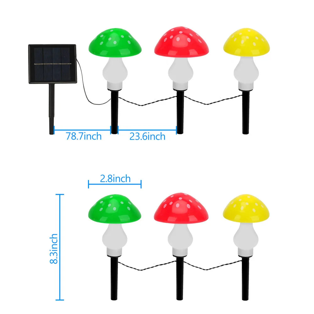 Verzauberte PixiePort Pilzlampe