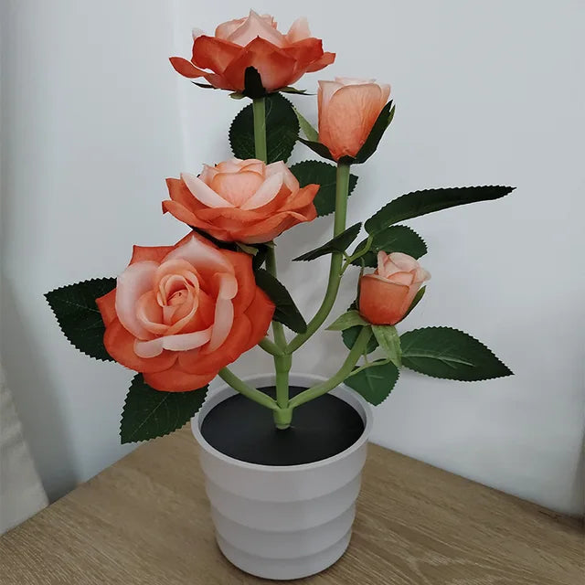 GardenBliss - Auffällige solarbetriebene Rosenlaterne