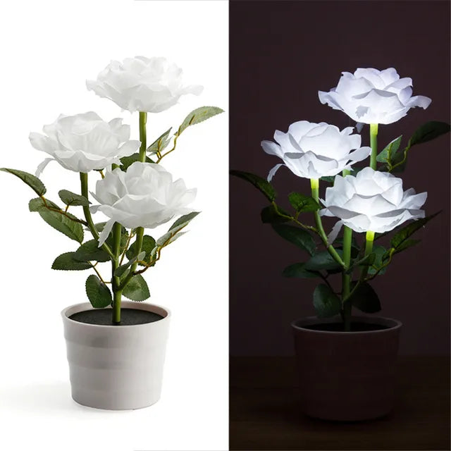 GardenBliss - Auffällige solarbetriebene Rosenlaterne