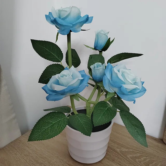 GardenBliss - Auffällige solarbetriebene Rosenlaterne
