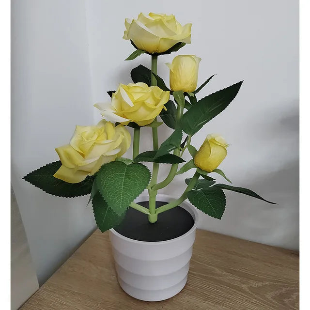 GardenBliss - Auffällige solarbetriebene Rosenlaterne