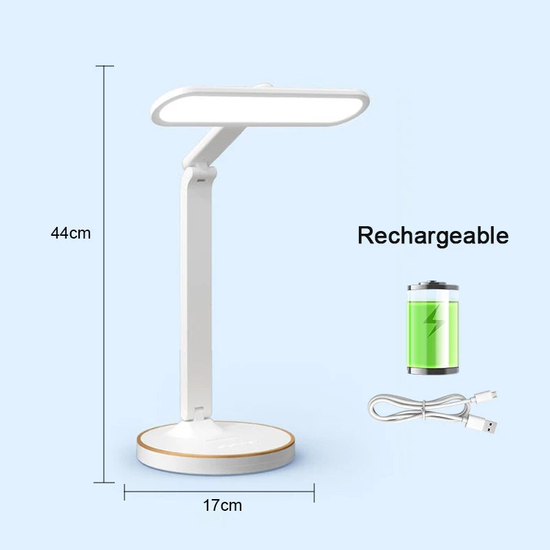 TimeLume - Stylish LED Table Lamp with Touch Switch and Clock