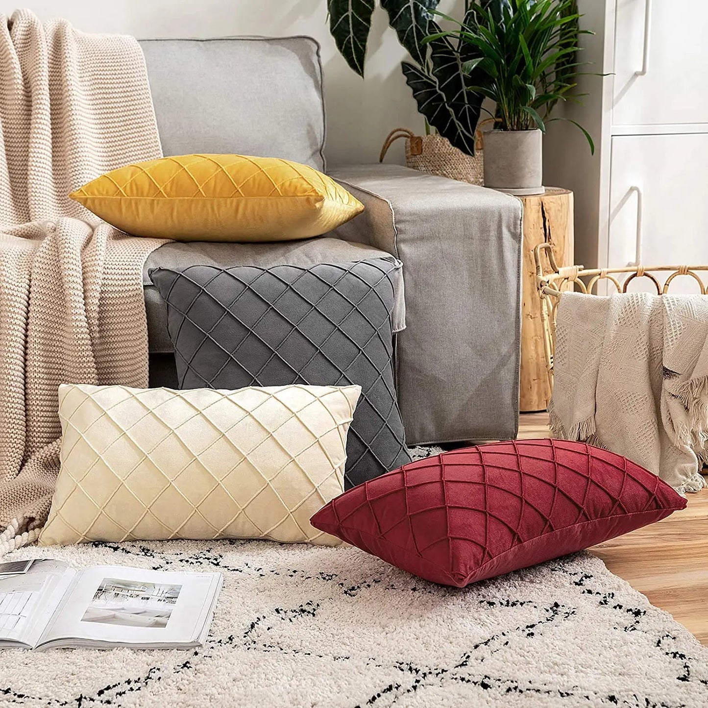 Veloce – Kissenbezug Aus Samt Für Luxuriösen Komfort Im Schlafzimmer