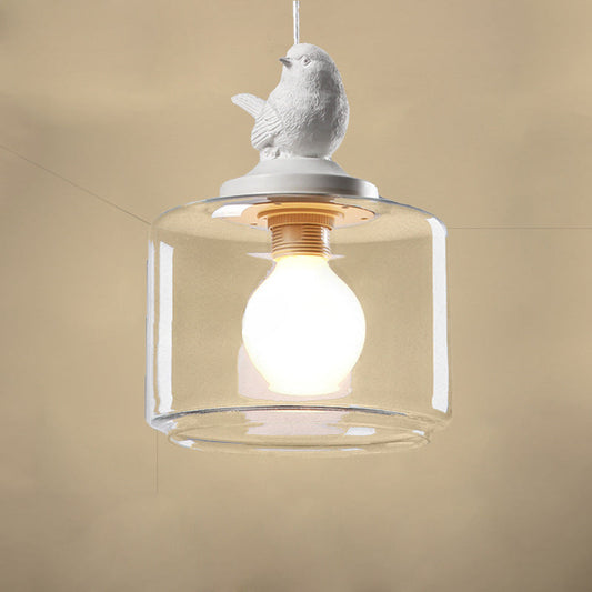 LumiBird - Playful Hanging Lamp with Dimming Function – Colorful Bird Design for Children's Room