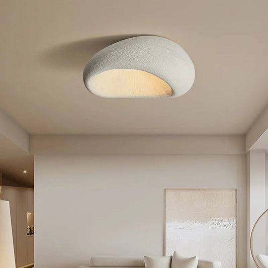 SabiGlow ceiling lamp LED – handmade ceiling lighting with warm light