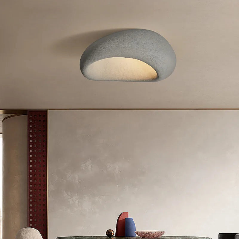 SabiGlow ceiling lamp LED – handmade ceiling lighting with warm light