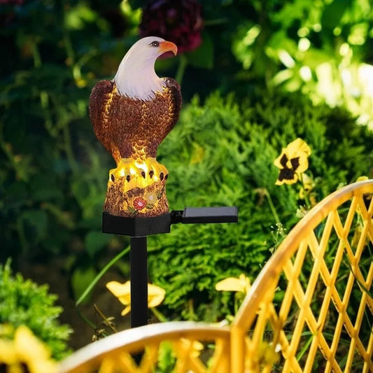 GardenOwl - Waterproof LED Lamp with Charming Animal Decoration for Your Garden
