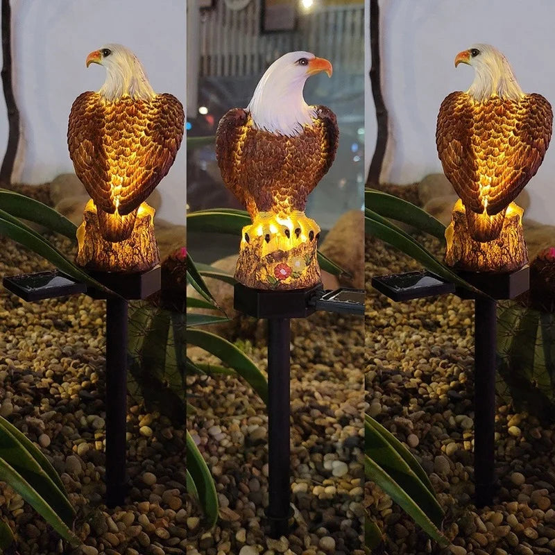 GardenOwl - Waterproof LED Lamp with Charming Animal Decoration for Your Garden