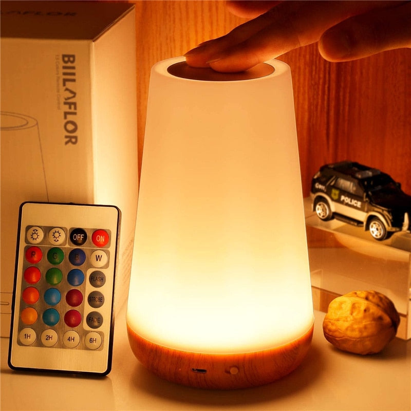TouchyLight - Rechargeable Touch Night Light for Children