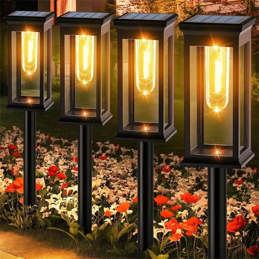 RadiantRoute - Elegante Solar Gartenwegbeleuchtung