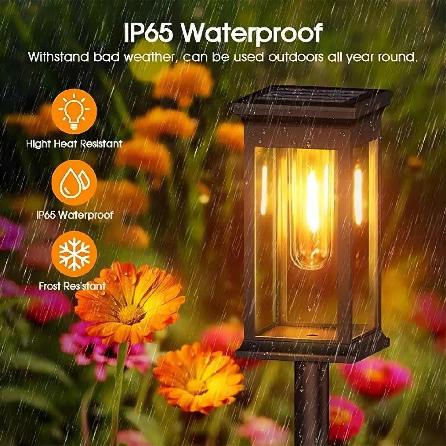 RadiantRoute - Elegante Solar Gartenwegbeleuchtung