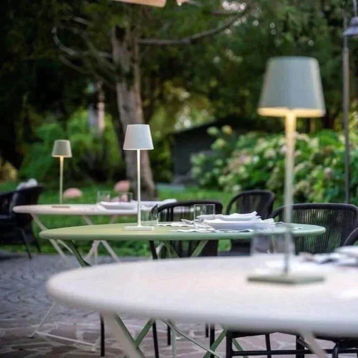 LuxaGlow - Luxuriöse kabellose Tischlampe