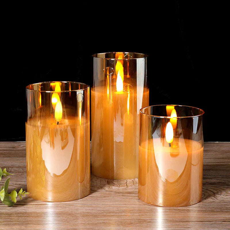 SafeGlow - Elegante und sichere Kerzen für Dekoration