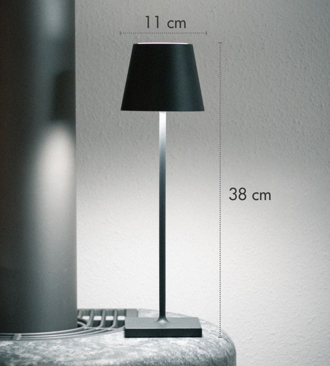LichtFlex - Kabellose LED-Lampe mit USB-Aufladbarkeit