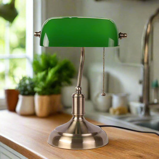 Eureka – Europäische Glas Tischlampe