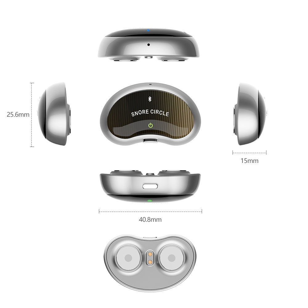 SnoreCircle™ Smart Anti-Schnarch-Gerät – Für erholsame Nächte ohne Schnarchen